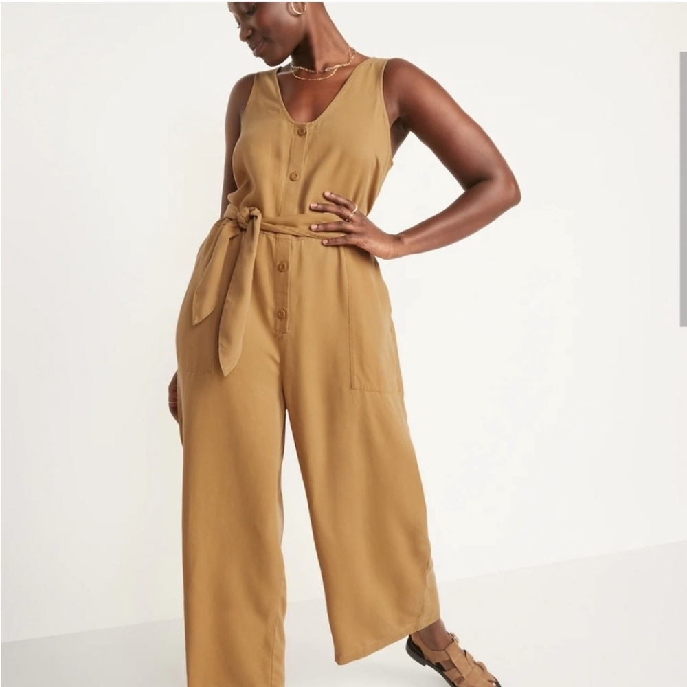 Womens Button Jumpsuit